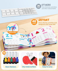 JoyCat seek and find activity book with dry erase markers, cloth and storage bag - view 20