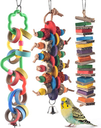 Bissap 2 PCS Bird Chew Toys - 3 PCS