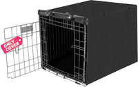 Dog Crate Cover, Kennel Covers Fit for 30 Inch Dogs Crate - Black / 42 Inch