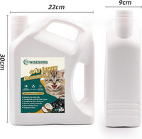 Cat Litter Deodorizer - 4Lb Activated Carbon Litter Box Odor Eliminator Absorber Unscented, Cat Litter Odor Control Room Deodorizer Solution for Homes with Pets