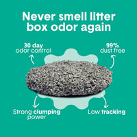 Boxie Premium Unscented Clumping Cat Litter 30+ Day Odor Control – Daily Care for Cats - Gently Scented / 40 lb - image 3