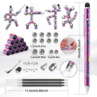 Gifts for Men Fidget Pen, Christmas Stocking Stuffers for Men Teen Boys – Fun for Kids & Family - Multicolored - image 3