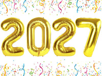 Number Balloons Blue 7 Balloon Numbers 40 inch for 7th Birthday - Gold / Number 2026