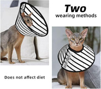 Custom Cat Cone Collar Soft Lick Prevention Pet Recovery Collar for Spay Safety Elizabethan Collar