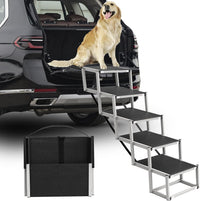 Dog Stairs for Large Dogs - 5-Steps / 16" W x 28-34" H