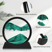Moving Sand Art Liquid Motion - 7 inch / Green - image 3