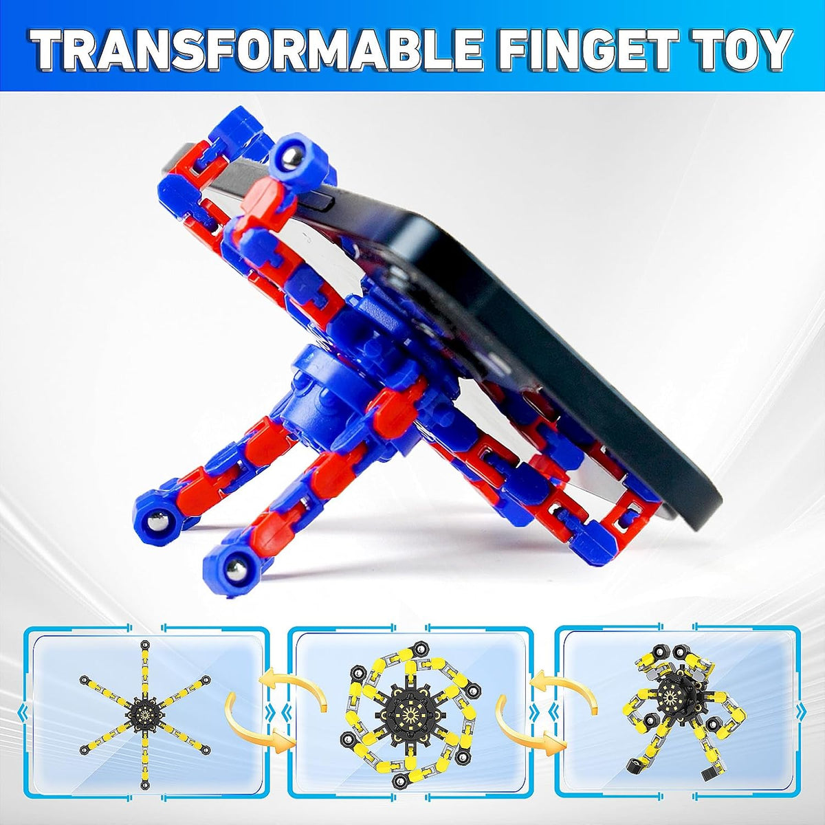 Transformable Fidget Spinners - 30pc - image 3