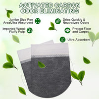 Extra Large 31"x47" 30 Odor-Control Super Absorbency Charcoal Pee Pads - 31"x47" / 30 - image 3