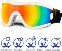 Small Dog Sunglasses with Adjustable Strap UV Protection, Winproof Puppy Sunglasses, Suitable for Dogs Eyes Protection，Soft Dog Goggles