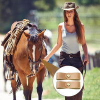 Chunful 6 Pcs Halter Breakaway Replacement Strap Breakaway Halter Replacement Straps Horse Leather