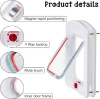 Saintrygo Cat Door Interior Exterior Door 4 Way Lock Circumference < - image 3