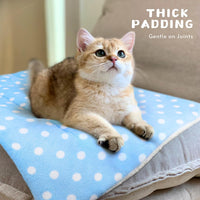 2 Pack Cat Blanket for Indoor Cats - Polka Dots / 31X22 in - image 3