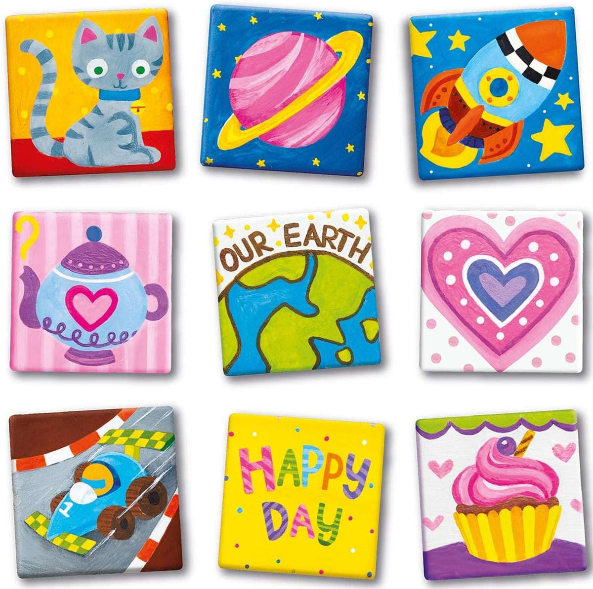 4M Magnetic Mini Tile Art, Art & Crafts DIY Kit - image 2
