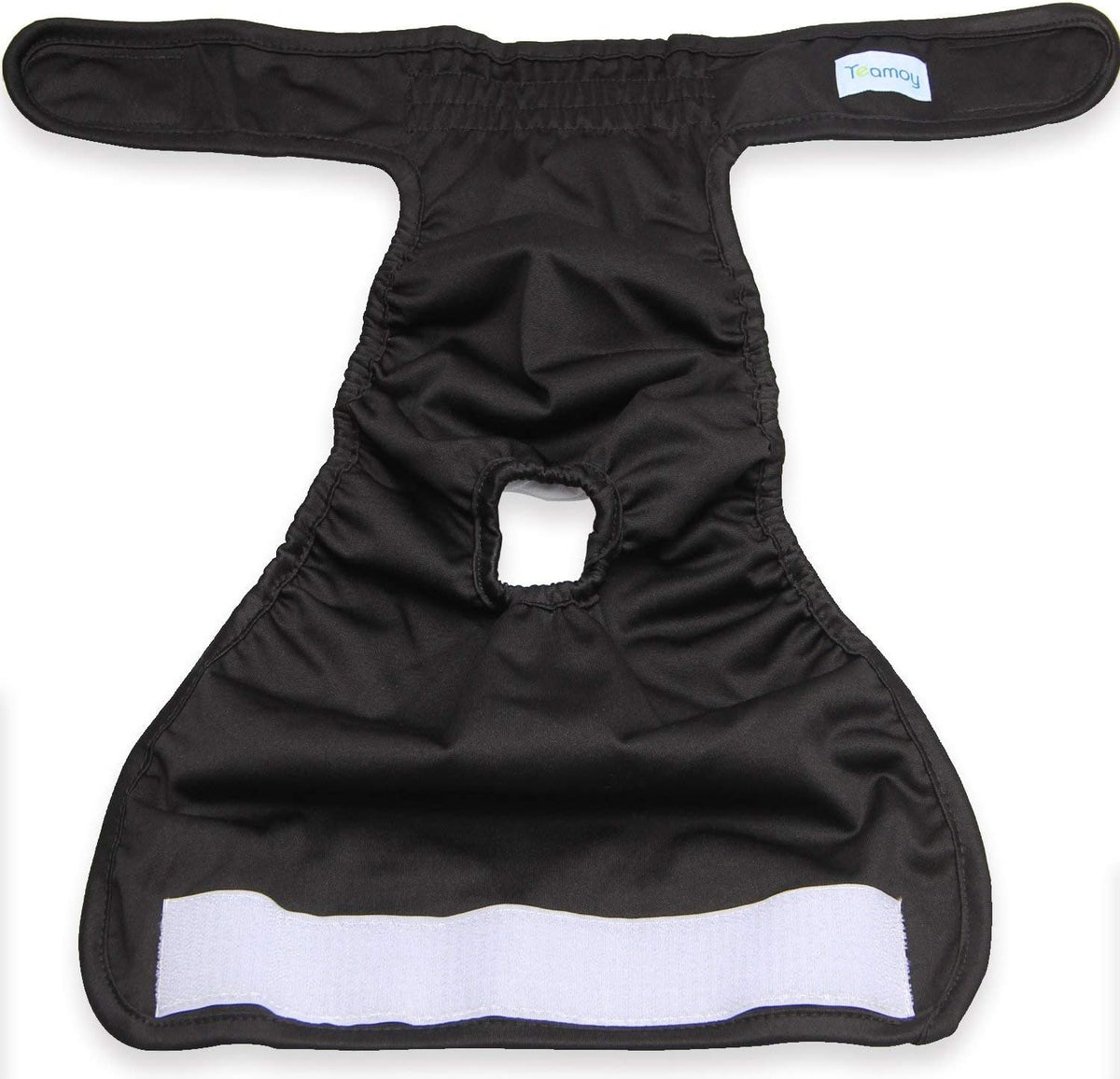 Teamoy Female Dog Diapers, Washable Doggie Period Diaper - L2 (Pack of 4) / Black+ Purple+ Green+ Rose Red (4pcs) - image 3