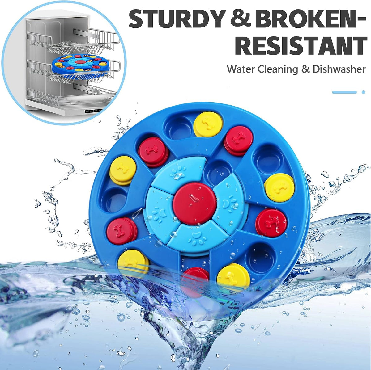 Joansan Dog Puzzle Toys, Interactive Treat Dispenser IQ Stimulation – Essentials for Dogs - image 3