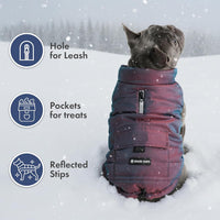 Spark Paws Dog Winter Coat Jacket - Cosmic / Medium - image 3