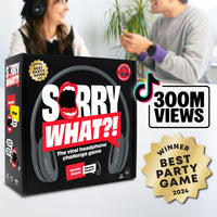 Sorry What - Award Winning Headphone Challenge Party Game for Adults 17+ – Fun for Kids & Family - Adult Edition - image 3
