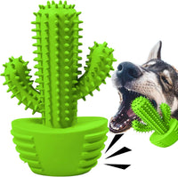 Cactus Dog Chew Toy for Aggressive Chewers - For Medium Dog / Grassgreen