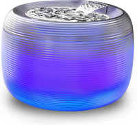 SIBAYS 3.5L Cat Water Fountain - Transparent Black