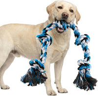 Bmag Dog Rope Toys for Aggressive Chewers - Blue
