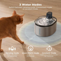 Smartoo 9 PCS Official Filters - Silver / Cat Fountain + 1 Filter + 1 Sponge - image 3