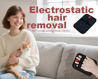 Pet Hair Removal Glove for Dogs & Cats, Newly Upgraded Reusable Electrostatic Pet Hair Gloves, Pet Hair Remover Tool for Clothing, Couch, Carpet, Car Seat (2Pcs)