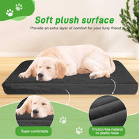 Dog Bed Covers Replacement Washable 100% Waterproof Soft Dog Bed - 30x20inch / Black - image 4