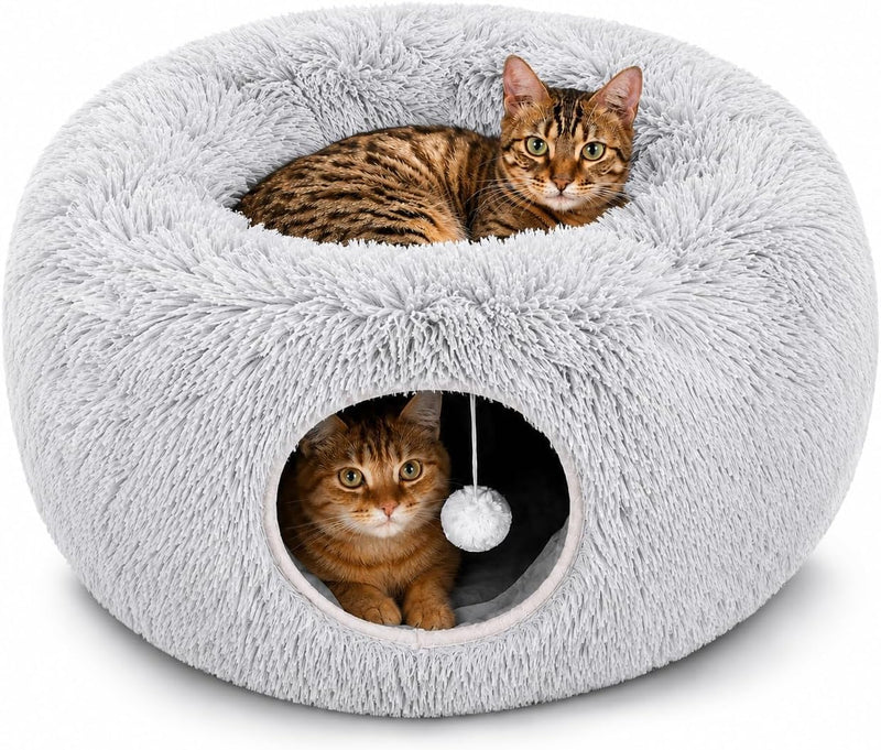 Extra Large Cat Donut Tunnel Bed