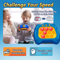 Pop Game, Light Up Fidget Toy for Kids & Adults - Blue - image 2