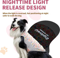 Dog Cooling Vest with Soft Stretchy Sun Protection, XL - Large (44-55lbs) / Candy Patch - image 3