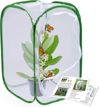 Butterfly Habitat Insect Cage, Full Mesh - 15.7" x 15.7" x 23.6"