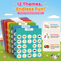 Memory Matching Game for Kids - Pink - image 4