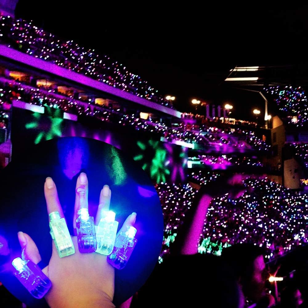 Novelty Place LED Party Finger Lights - pack of 160 / Multicolor - image 3