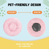 Bunny Bed Large Rabbit Hideout Soft & Comfortable – Daily Care for Small Pets - Pink - image 3