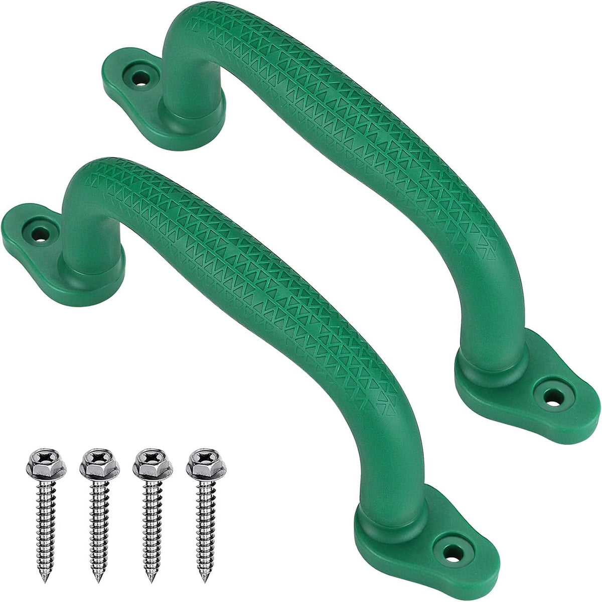 Dolibest Set of 4 Safety Playground Handles - Green-2pcs