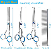 5 in 1 Upgraded Thicken Dog Grooming Scissors - image 2