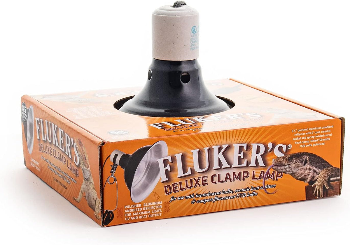 Fluker's Repta-Clamp Lamp - 8.5 Inch (Pack of 1) / Repta-Clamp Lamp with Switch for Reptiles - image 2