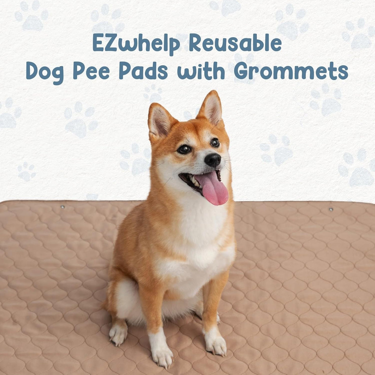 Washable Dog Training Pads, Reusable Waterproof Whelping - 48x60 Inch (Pack of 1, Rounded Corners) - image 2
