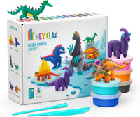 Hey Clay Exotic Pets air dry clay kit with 15 cans and sculpting tools - view 3