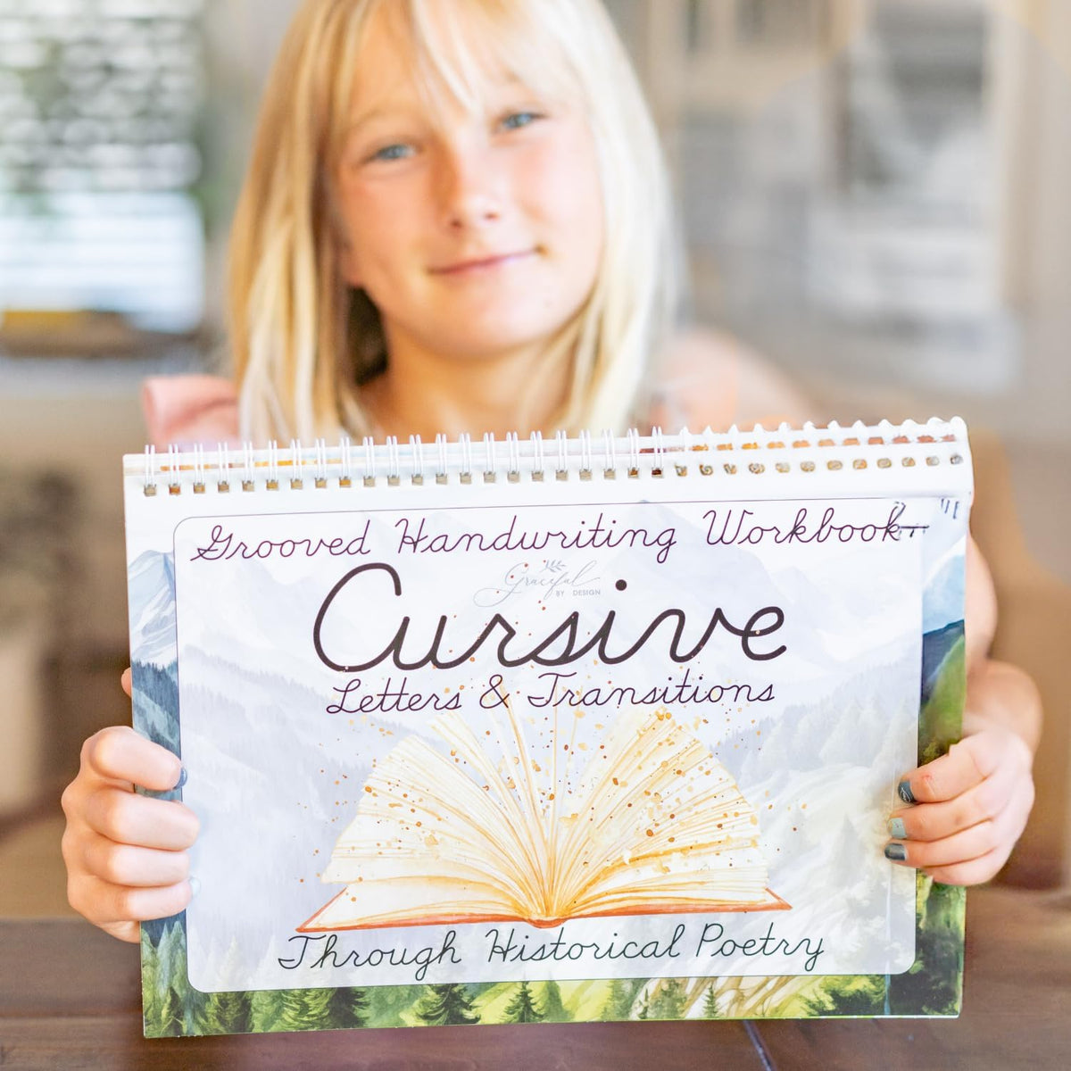 Graceful By Design Grooved Cursive Handwriting Workbook for Kids Ages - image 3