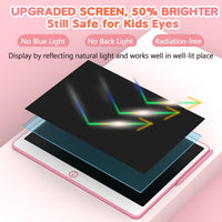 Hockvill LCD Writing Tablet for Kids 8.8 Inch - 13"W x 10"H / Pink - image 4