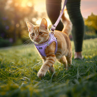 Rttochfy Cat Harness and Leash Set, Escape Proof Kitten Harness - XS (Chest:12.5"-14") / Green - image 3