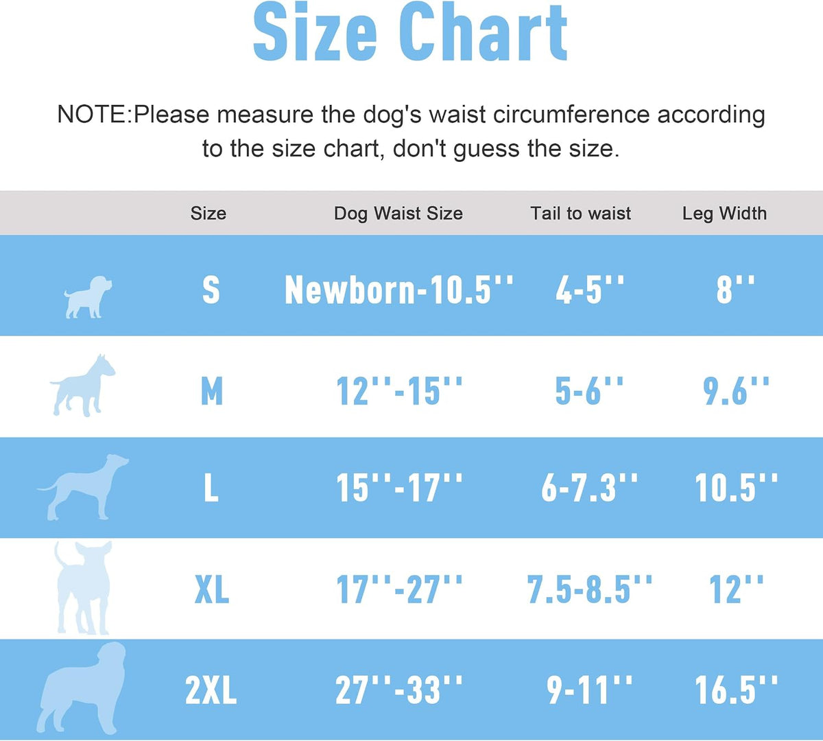 Washable Reusable Female Dog Diapers Small Medium Large Doggie Puppy - Giraffe / Small / 3 - image 3