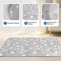 MH MYLUNE HOME Upgrade Cooling Mat for Pets,30”x20” 300g Reinforced Padding & Arc-Chill Fiber, Heat-Absorbing Color-Changing Pet Pad, Foldable Summer Bed