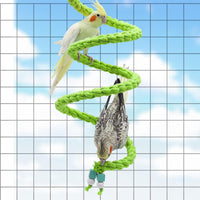 Dnoifne 59 Inch Spiral Rope Perch - 59 inches / Green - image 2
