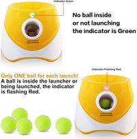 MEKAPLE Automatic Dog Ball Launcher - Launcher - Orange - image 2