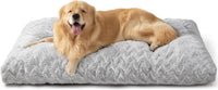 EHEYCIGA Washable XL Dog Beds Large Sized Dog - Grey / 41" x 27"x 4"
