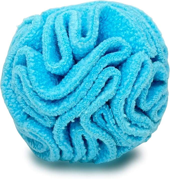 Puppy and Small Breed Snuffle Interactive Foraging Dog Puzzle Ball Toy Blue Small