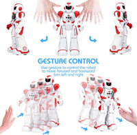 KingsDragon Robots Toy for Kids - Red - image 4