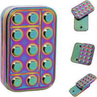 Fidget Toys Adults Magnetic Desk Toy Metal Fidgets Slider - Multicolor